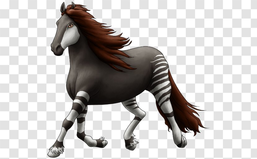 Mane Mustang Pony Stallion Halter - Legendary Creature Transparent PNG
