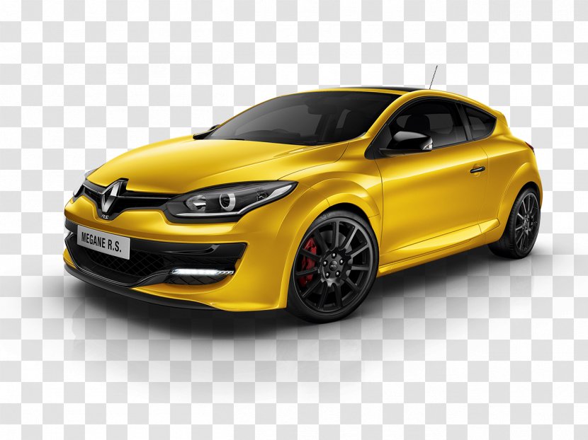 Mégane Renault Sport Car Megane R.S. 275 Trophy-R - Yellow Transparent PNG