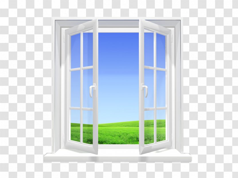 Window - Blue - Windows Landscape Transparent PNG
