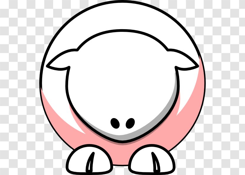 Drawing Clip Art - Facial Expression - Pink Sheep Transparent PNG