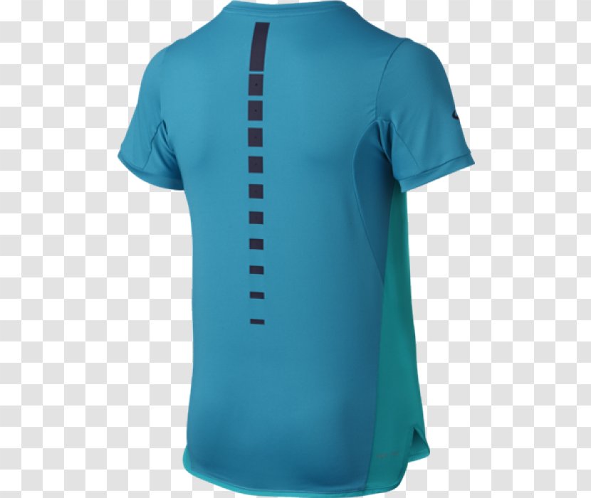 T-shirt Clothing Nike Cycling Jersey Sneakers - Teal Transparent PNG