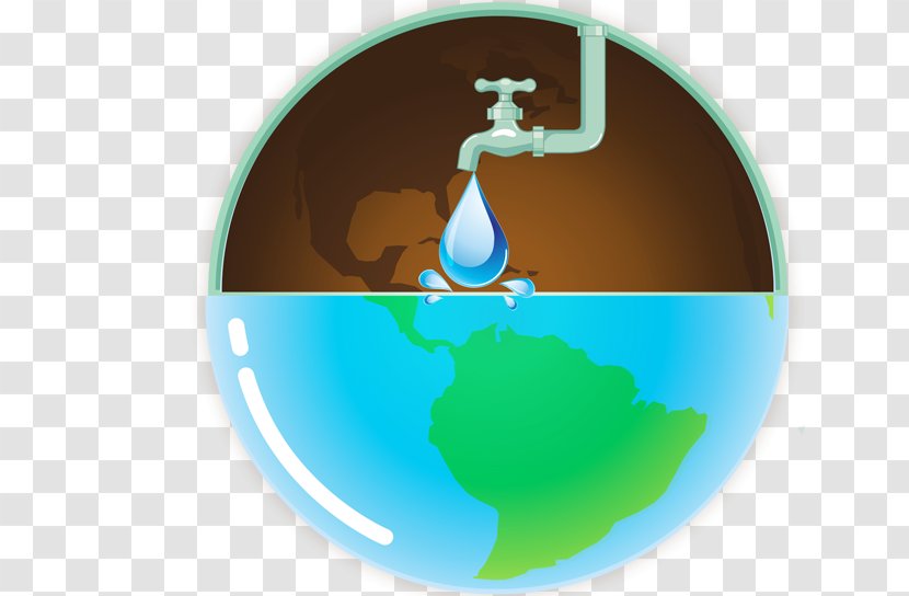 Earth Water Efficiency Conservation Transparent PNG