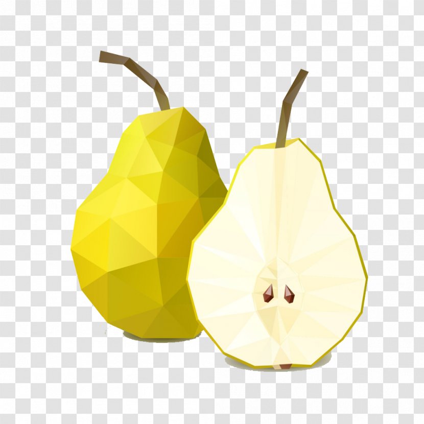 Pyrus Xd7 Bretschneideri Nivalis Cartoon - Plant - Vector Material Fruit Pear Transparent PNG