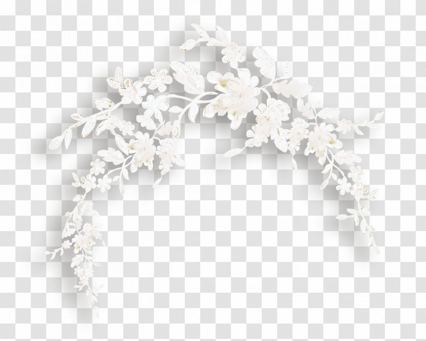 Flower Wreath Crown Jewellery - White Transparent PNG