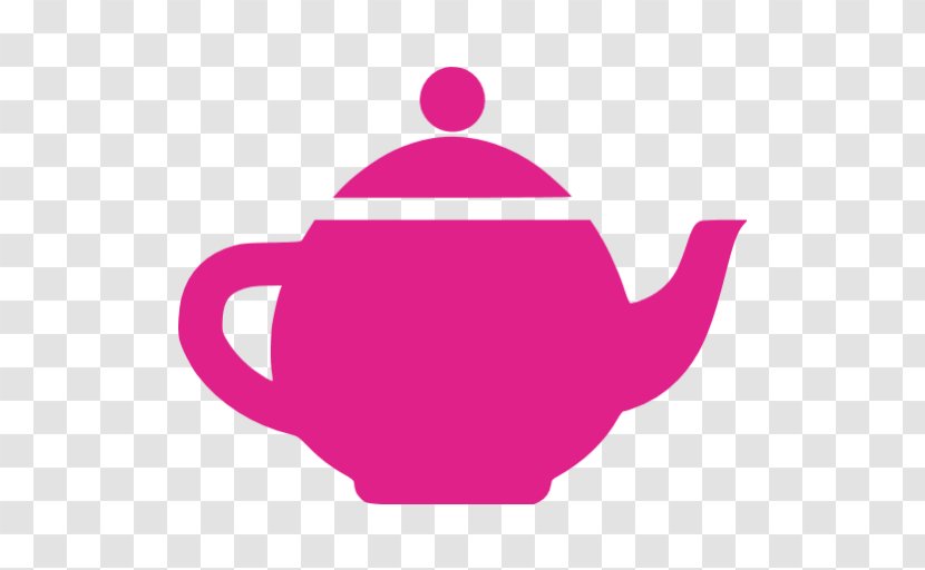 Teapot White Tea Kettle - Magenta Transparent PNG