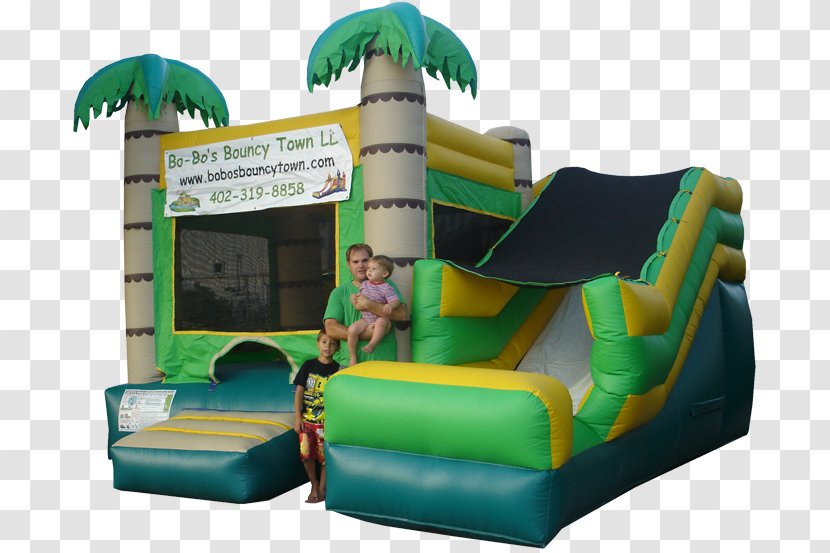 Inflatable Bouncers Bo-Bo’s Bouncy Town Omaha Renting - Games Transparent PNG