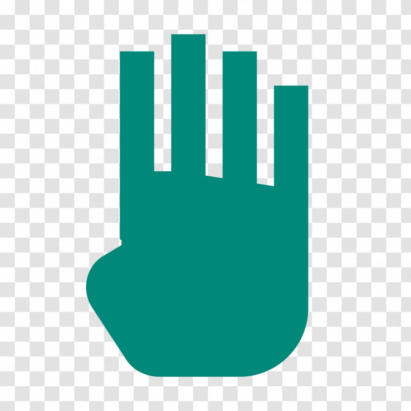 Logo Finger Font - Hand - Not Allowed Transparent PNG