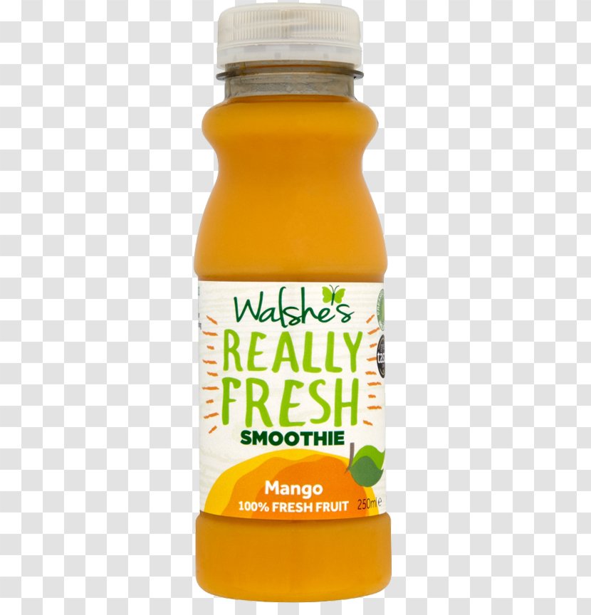 Orange Soft Drink Juice - Fruit - Mango Smoothie Transparent PNG