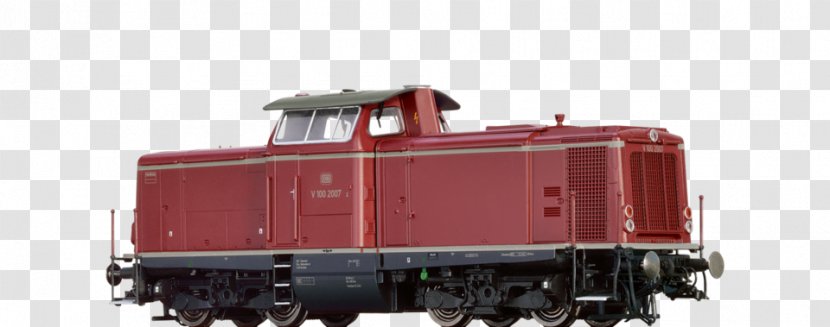 DB Class V 100 Diesel Locomotive BRAWA Deutsche Bahn - Rolling Stock - Brújula Transparent PNG