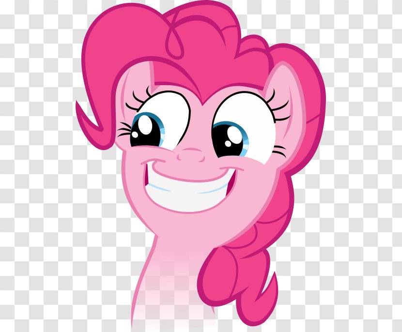 Pinkie Pie Animation Nervous Laughter - Flower Transparent PNG