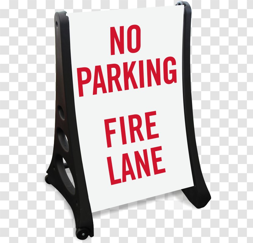 Brand Fire Lane Product Design Font Parking - Sign - Roll-up Bundle Transparent PNG
