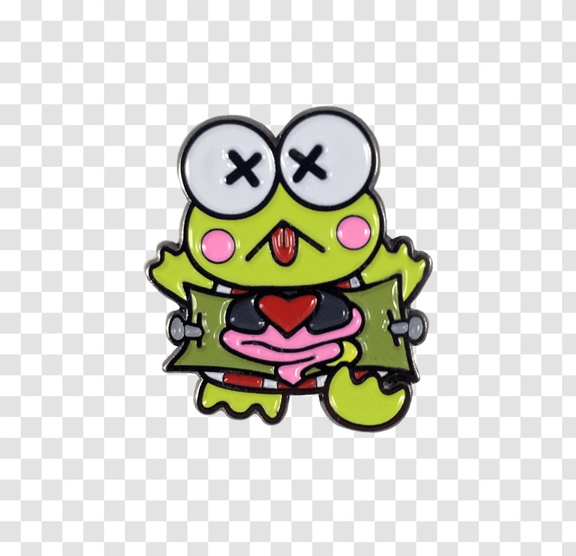 Hello Kitty Kero Keroppi No Daibouken Sanrio - Kavaii - Pin Transparent PNG