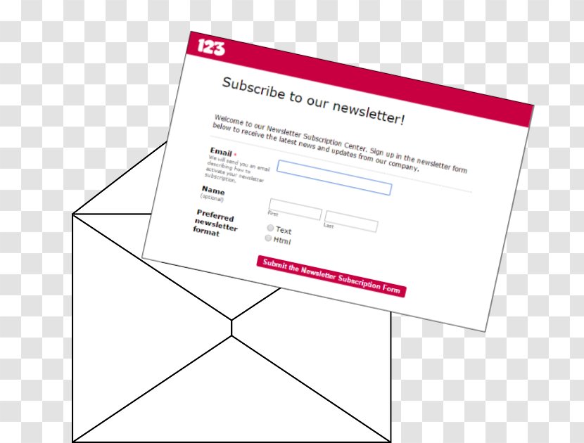 Form Email Address Document Transparent PNG