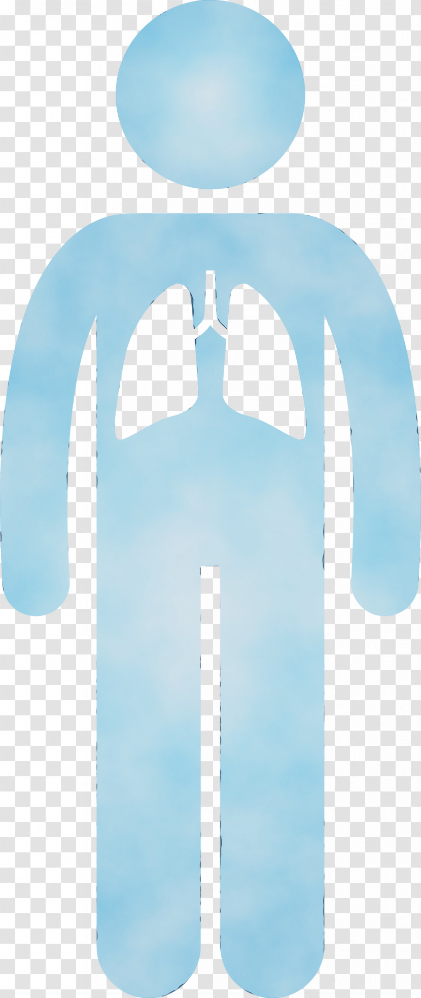 Turquoise Sleeve Arch T-shirt Transparent PNG