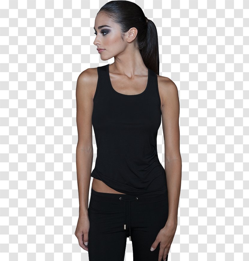 Top Sleeveless Shirt Clothing Woman - Silhouette Transparent PNG