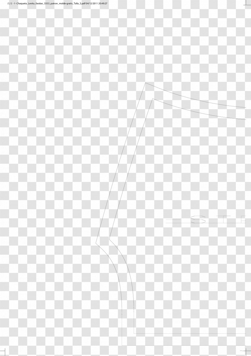 Document Line White Angle - Brand Transparent PNG