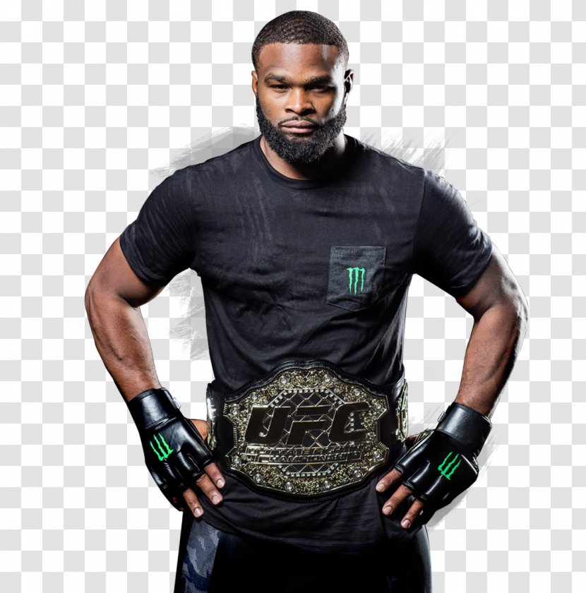 Tyron Woodley UFC 201: Lawler Vs. Welterweight Championship Boxing - Muscle - Floyd Mayweather Transparent PNG