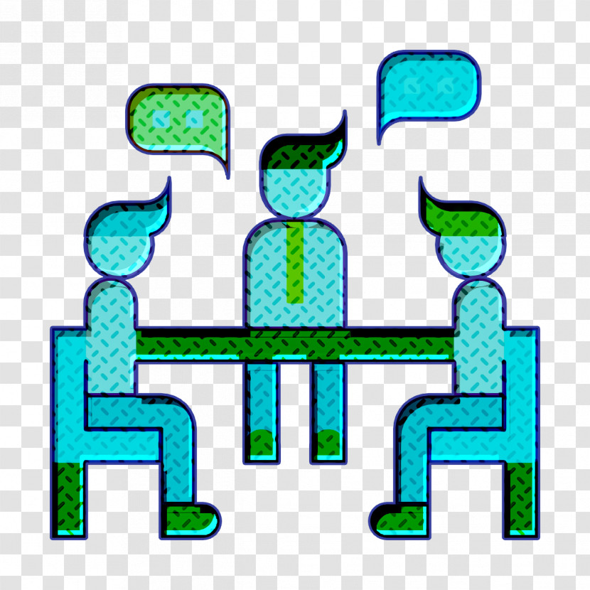 Partnership Icon Meeting Icon Communication Icon Transparent PNG