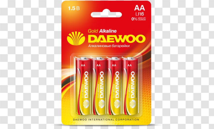 Electric Battery AAA Alkaline - Aaa - Daewoo Transparent PNG