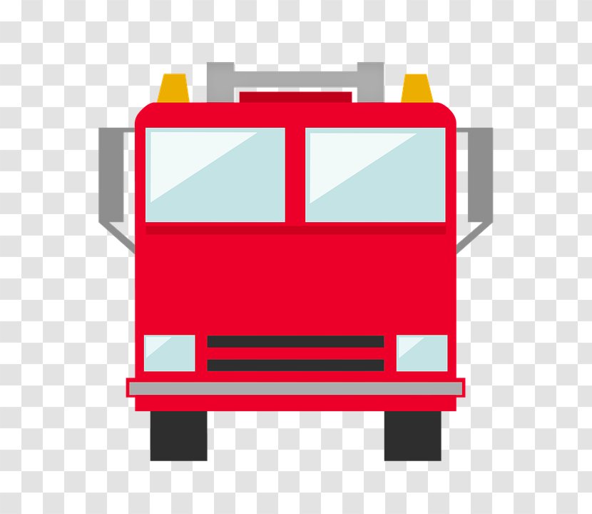 Fire Engine Firefighter Department Police - Truck Transparent PNG