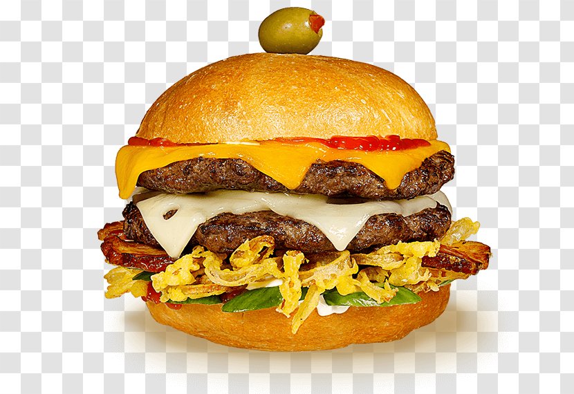Hamburger Cheeseburger Barbecue Breakfast Burger King - Recipe - Spicy Transparent PNG