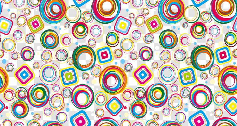 Color Euclidean Vector Pattern - Point - Colorful Shading Transparent PNG