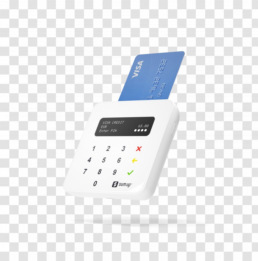 Payleven Holding GmbH Card Reader Payment Point Of Sale American Express - Nearfield Communication - Magnetic Stripe Cards Transparent PNG