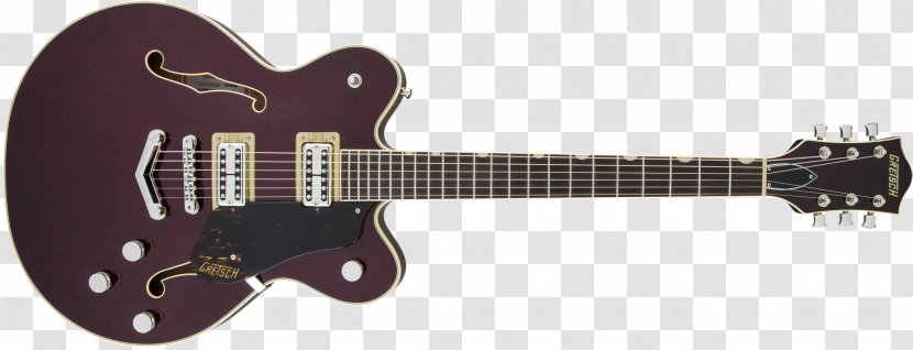 Gretsch Semi-acoustic Guitar Archtop Transparent PNG