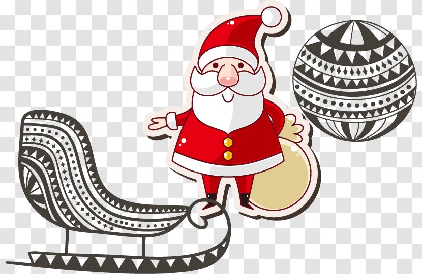 Santa Claus Christmas Drawing - Fictional Character - Promotions Transparent PNG