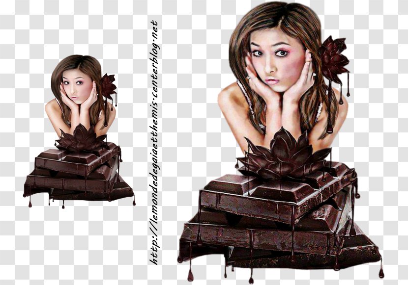 Brown Hair Chocolate - Silhouette - Femme Dessin Transparent PNG