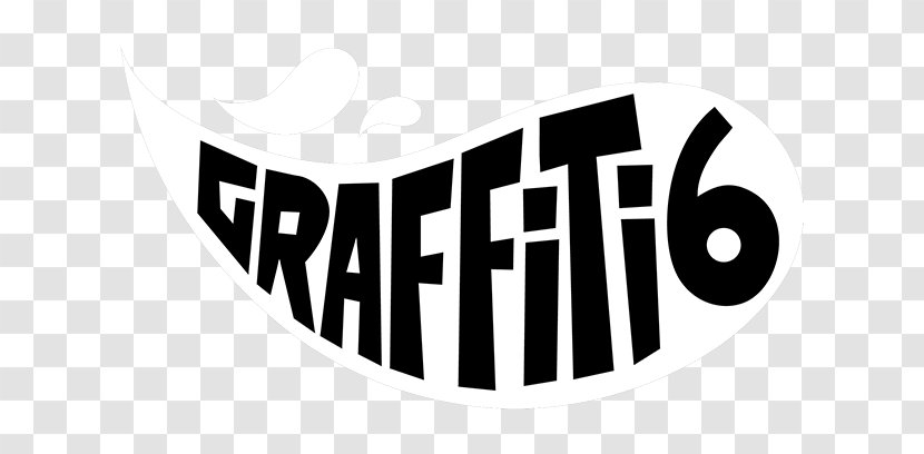 Logo Brand Graffiti6 Font - Black And White - Creative Graffiti Transparent PNG