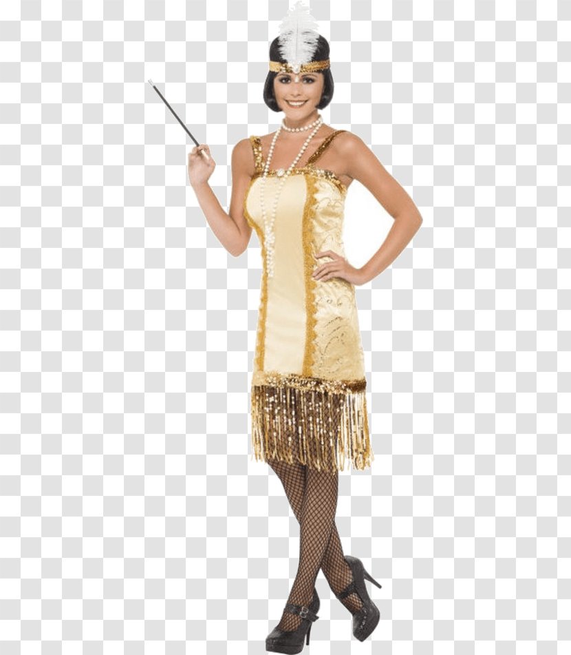 1920s Flapper Dress Costume Party - Suit Transparent PNG