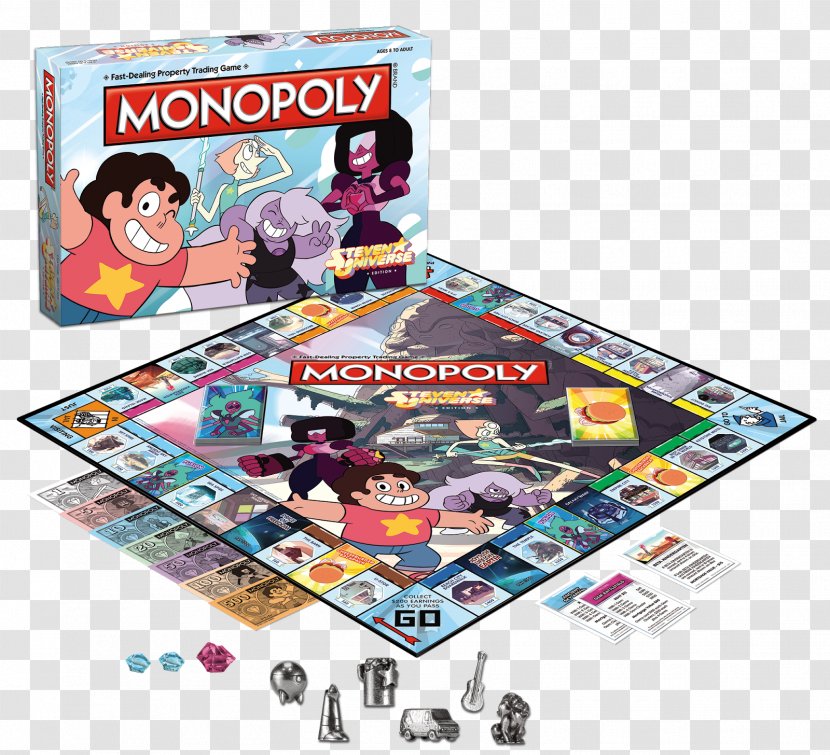 USAopoly Monopoly Board Game Garnet - Play - Recreation Transparent PNG