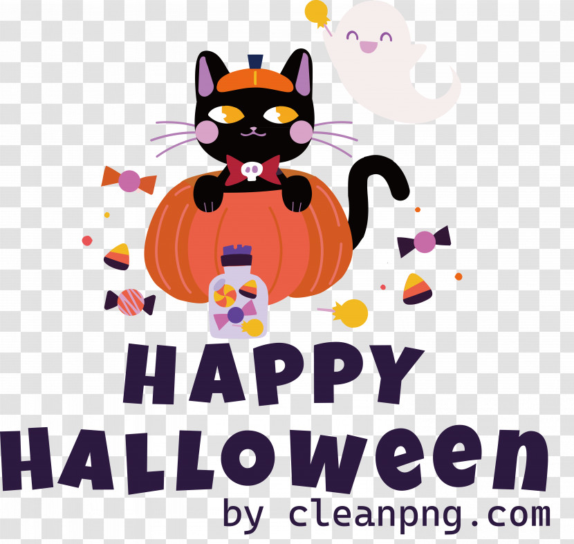 Cat Paw Whiskers Logo Cartoon Transparent PNG