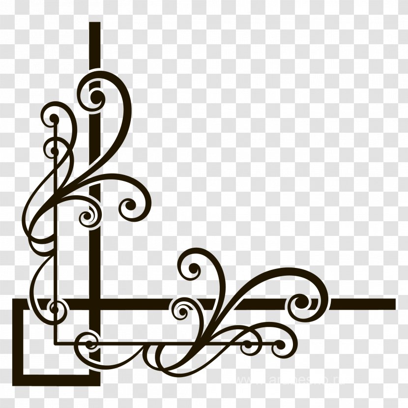 Ornament Calligraphy Clip Art - Antique Transparent PNG