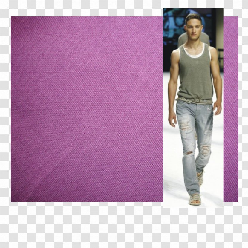 Pink M Jeans Shoulder Dolce & Gabbana - Violet - Painel Transparent PNG