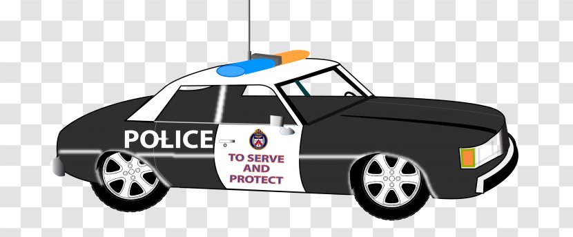 Police Car Officer Clip Art - Model Transparent PNG