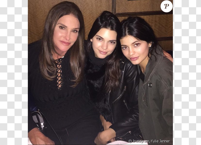 Kendall Jenner Kylie Kris Caitlyn And - Watercolor Transparent PNG