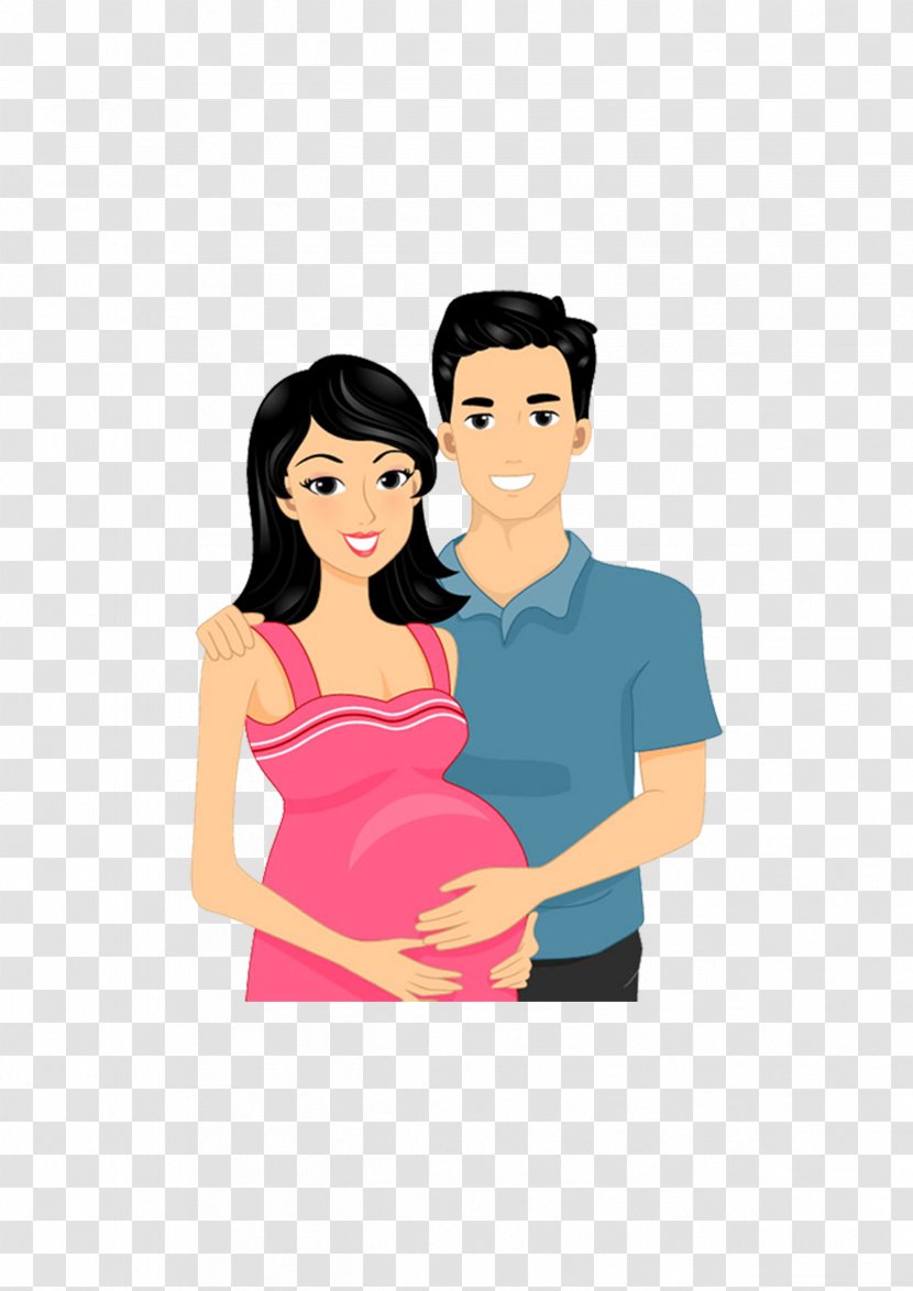 Pregnancy Mother Cartoon Clip Art - Comics Transparent PNG