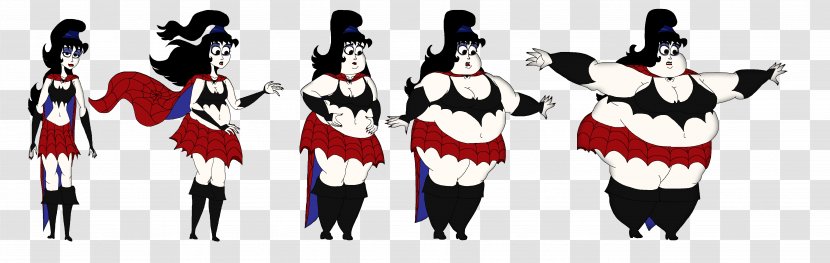 Lydia Deetz Weight Gain Beetlejuice Adipose Tissue - Fictional Character - Animation Transparent PNG