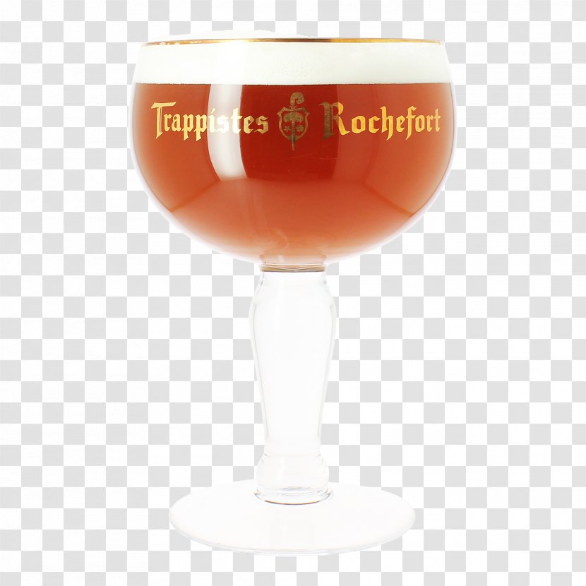 Wine Glass Trappist Beer Rochefort Brewery Kir - Champagne Stemware Transparent PNG