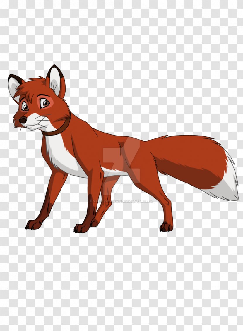 Red Fox Dog Tod Vixey - Wildlife - Poster Shading Transparent PNG