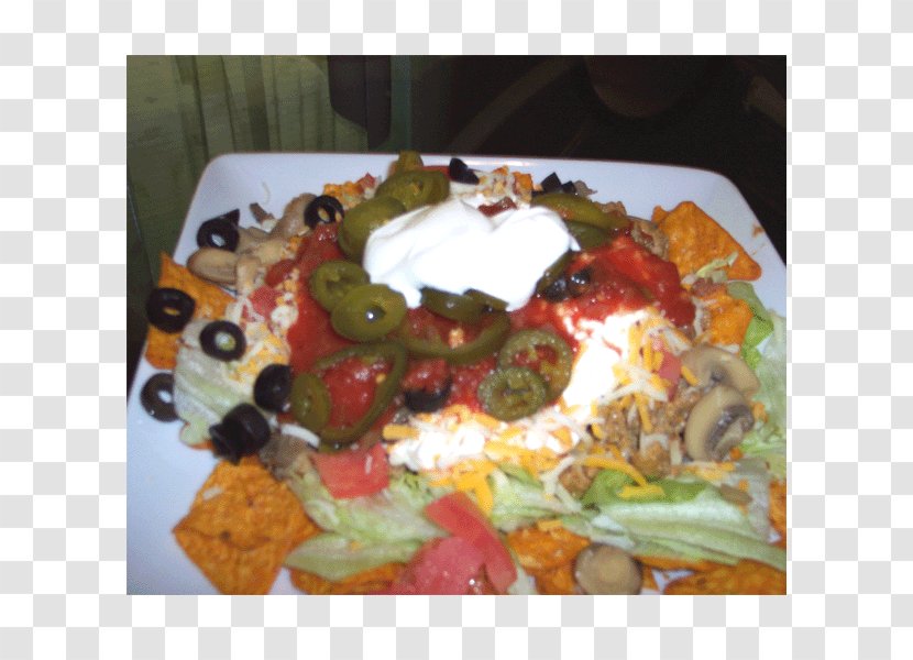 Nachos Vegetarian Cuisine Middle Eastern Recipe Food - La Quinta Inns Suites - Taco Salad Transparent PNG