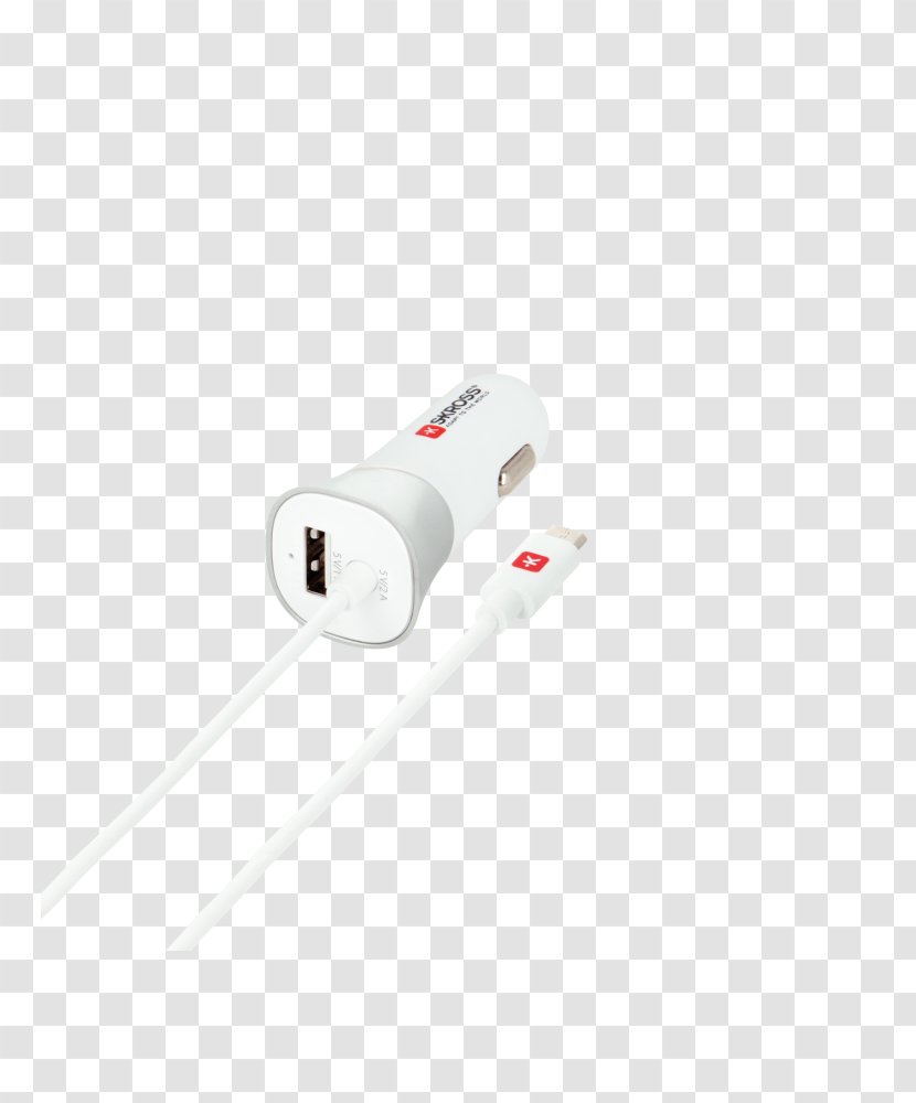 Battery Charger Lightning USB Car Electrical Connector - Computer Hardware Transparent PNG