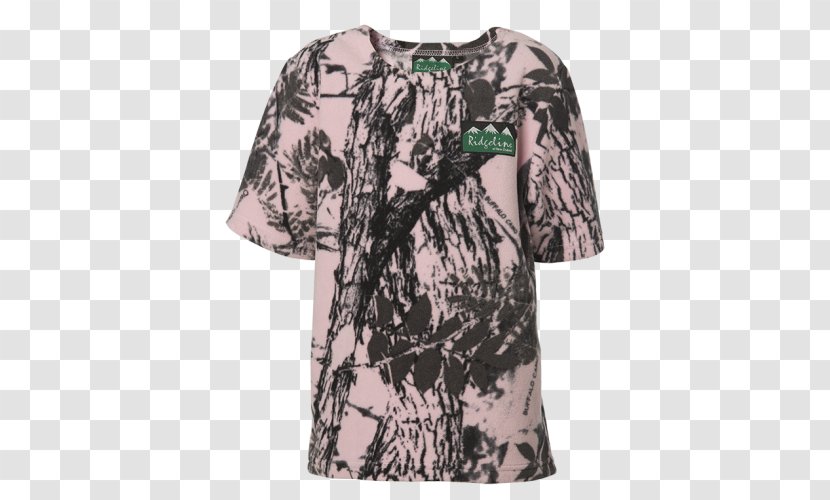 Hunting T-shirt Fishing Camouflage Hoodie - Sleeve Transparent PNG