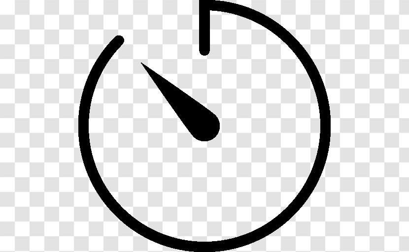 Timer Clock Icon Design - Rim Transparent PNG