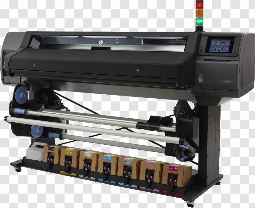 Hewlett-Packard Wide-format Printer Inkjet Printing - Scitex Vision - Technology Transparent PNG