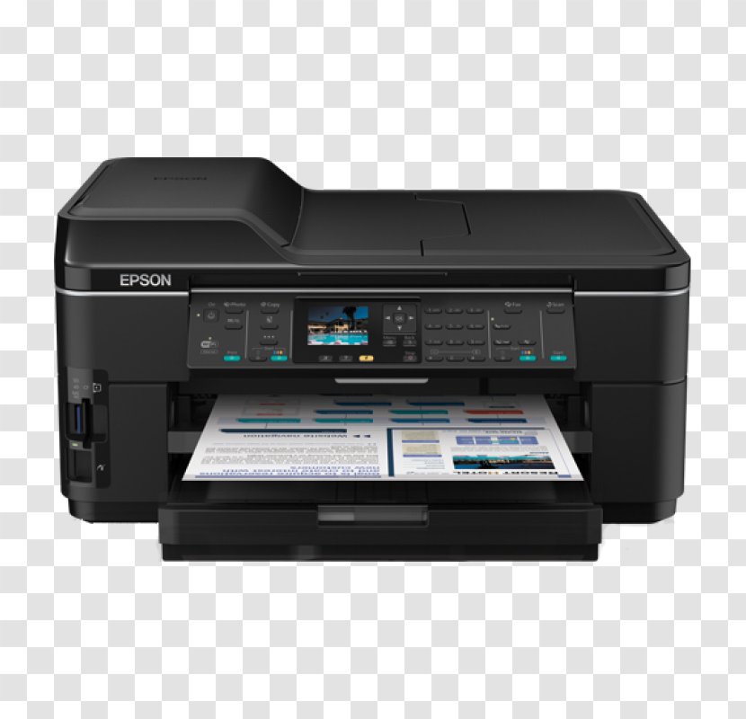 Inkjet Printing Multi-function Printer Canon Epson - Electronic Device Transparent PNG