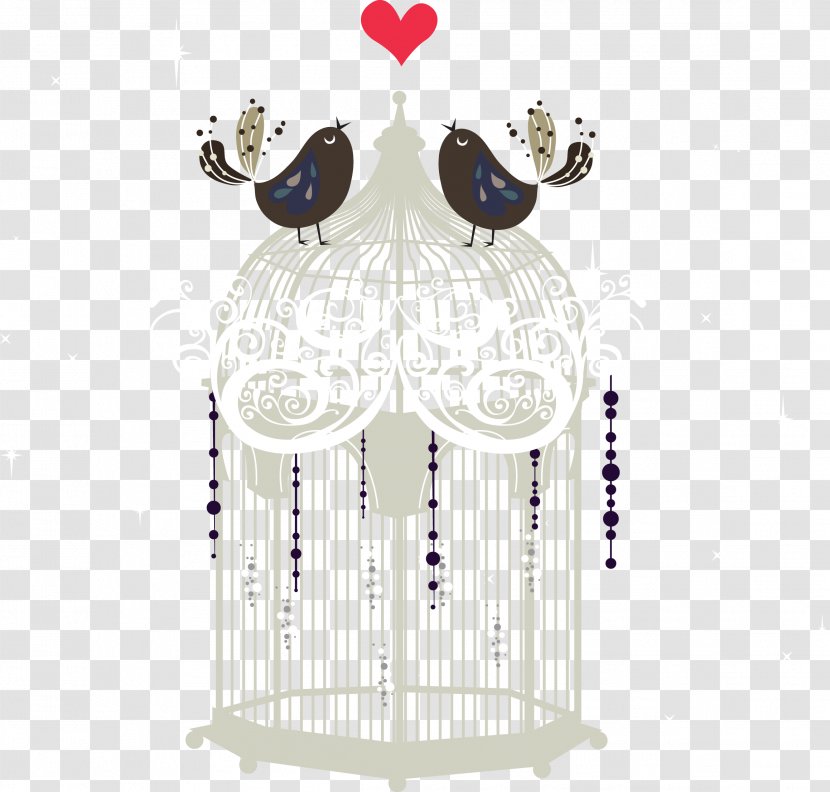 Birdcage - Decorative Bird Cages And Birds Transparent PNG
