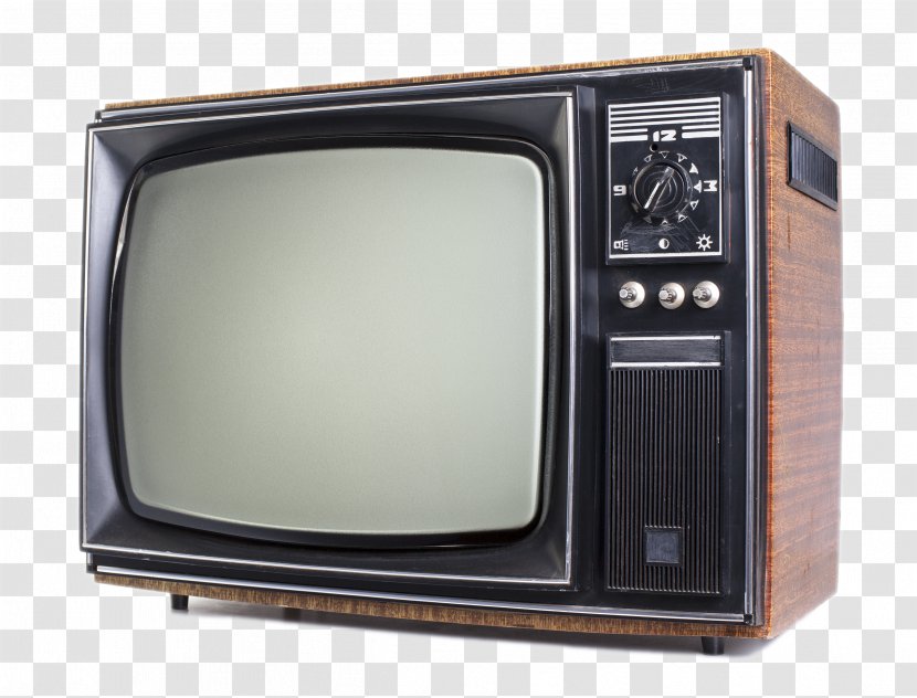 Television Set Stock Photography - Media - Black And White TV Picture Transparent PNG